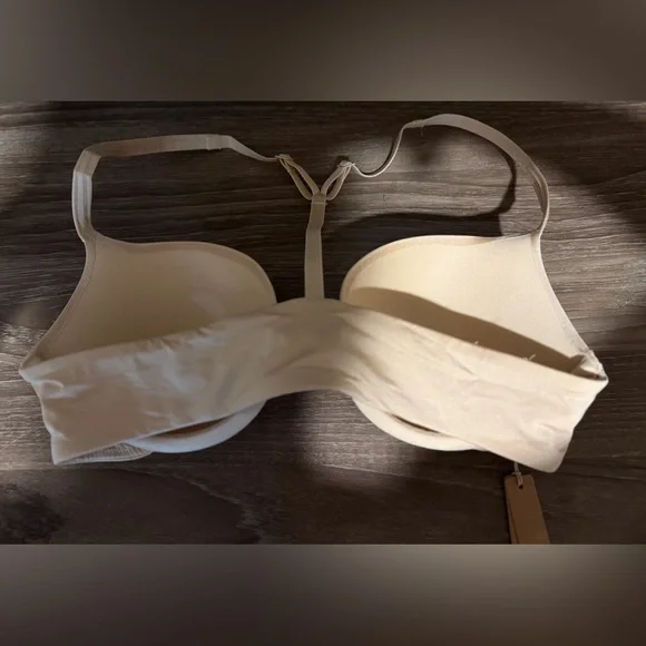 SKIMS Ultimate Push-Up Front Closure Bra Sand Nude Size 36B NWT - Picture 8 of 11